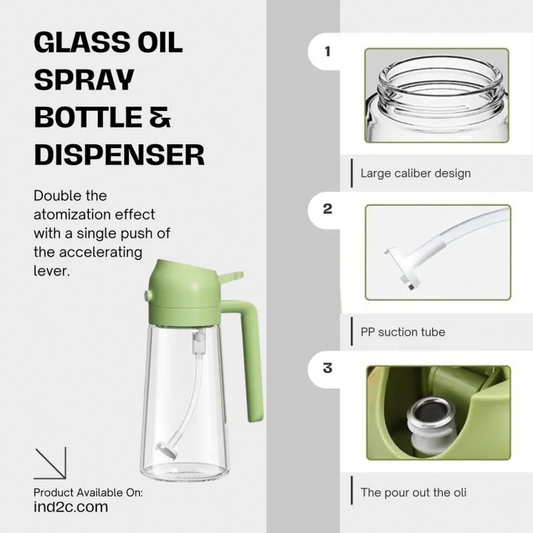 2-in-1 Oil Glass Dispenser